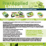 Pre Applied LidStock